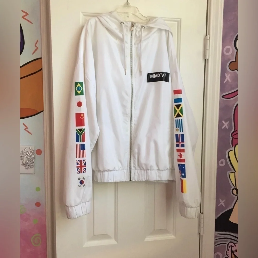 Forever 21 worldwide jacket - Picture 1 of 2